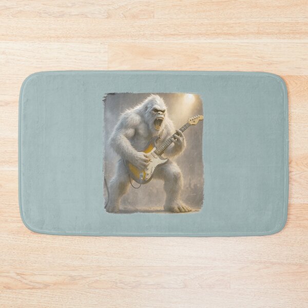 Item preview, Bigfoot Shredding Guitar Rock Music Legend By Merch, Limited Edition, Perfect Gift For You And Frie designed and sold by HALEYBEVERLY.