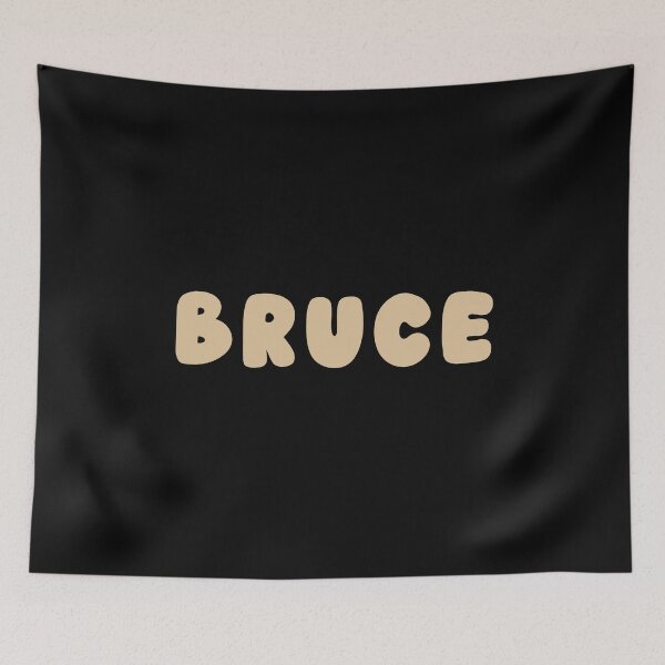 Item preview, Beige Bruce – Minimalist Personalized Name Design designed and sold by karolinahinc.