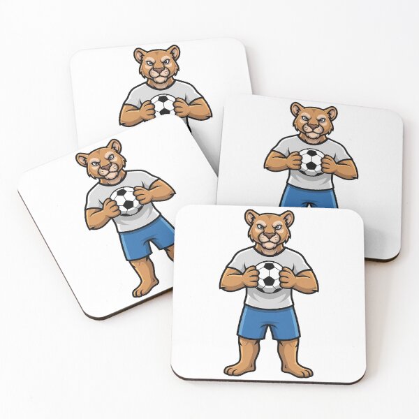 Item preview, Cougar Puma Soccer Mascot Athlete designed and sold by k3rstman1.