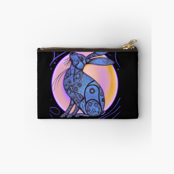Item preview, Celtic Moon Hare Art – Mystical Pagan Lunar Animal Design designed and sold by Vividality.