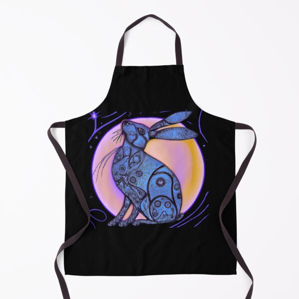 Item preview, Celtic Moon Hare Art – Mystical Pagan Lunar Animal Design designed and sold by Vividality.
