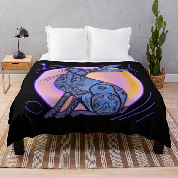 Item preview, Celtic Moon Hare Art – Mystical Pagan Lunar Animal Design designed and sold by Vividality.