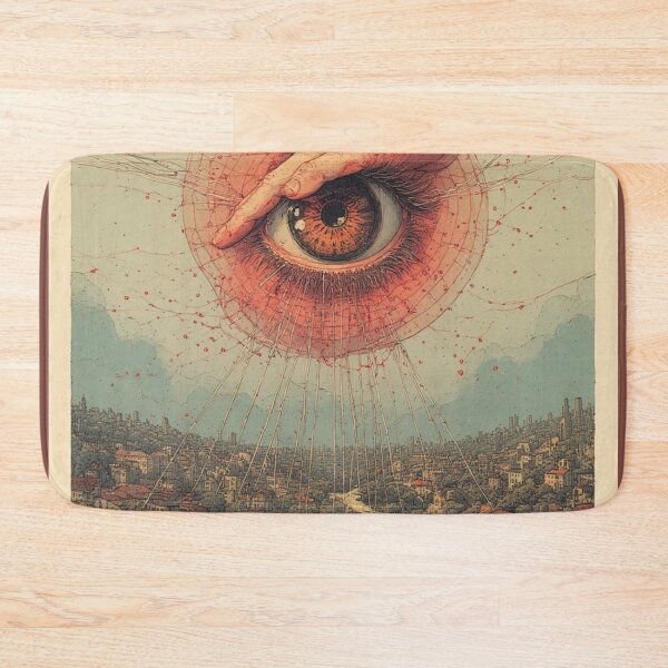 Item preview, Oculus of Reality: Consciousness Weaves the World - Visionary Surreal Art designed and sold by Eden Underground Radio (Official Merch).