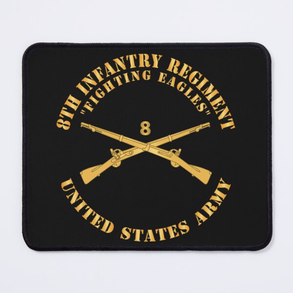 Item preview, Army - 8th Infantry Regiment Branch - Fighting Eagles - US Army X 300 designed and sold by Military Insignia Products.