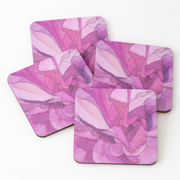 Item preview, Pink rose centre watercolour painting  designed and sold by esvb.