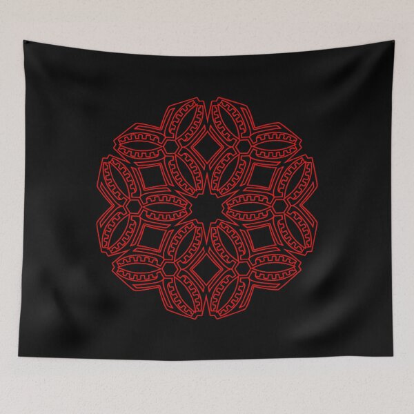 Item preview, VENUS PATTERN OUTLINE. RED. designed and sold by 5hertz.