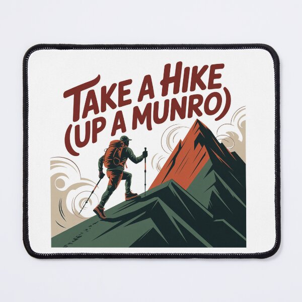 Item preview, Munro Bagging Scotland Take A Hike - Scottish Mountain Peak Gift designed and sold by Loom on the Loch.