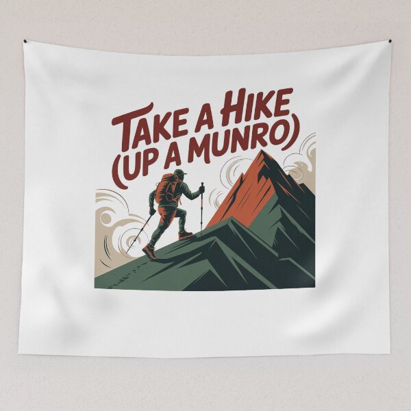 Item preview, Munro Bagging Scotland Take A Hike - Scottish Mountain Peak Gift designed and sold by Loom on the Loch.