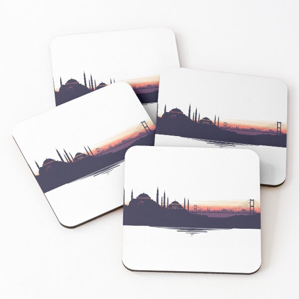 Item preview, Minimal Istanbul Skyline Silhouette designed and sold by Le Grand Requin.