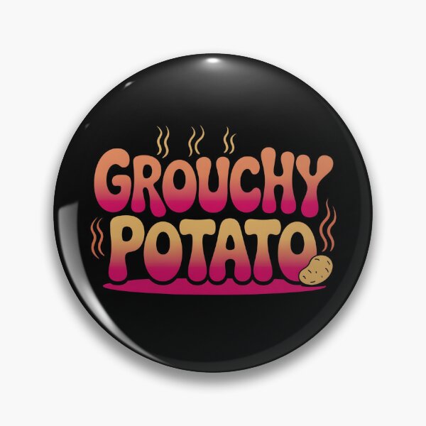 Item preview, Grouchy Potato Sweet Potato, Funny Grouchy Potato Humor designed and sold by BLZART.