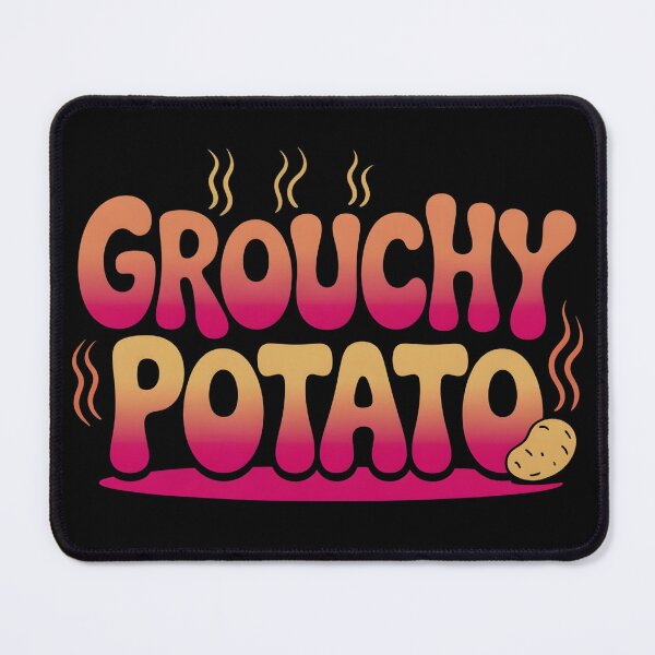 Item preview, Grouchy Potato Sweet Potato, Funny Grouchy Potato Humor designed and sold by BLZART.