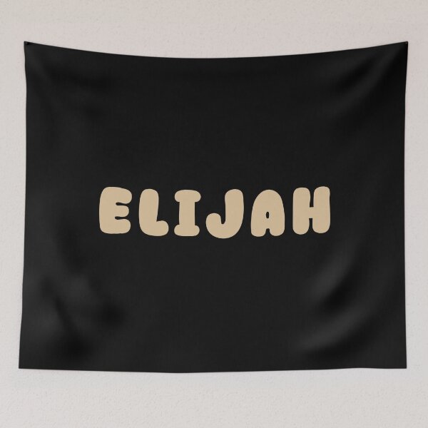 Item preview, Beige Elijah – Minimalist Personalized Name Design designed and sold by karolinahinc.