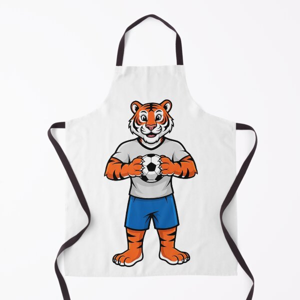 Item preview, Soccer Tiger Mascot Football Player designed and sold by k3rstman1.