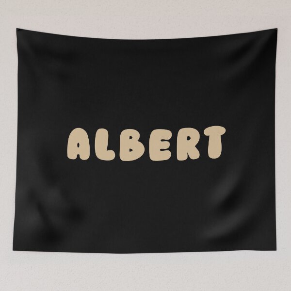 Item preview, Beige Albert – Minimalist Personalized Name Design designed and sold by karolinahinc.