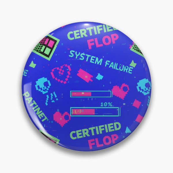 Item preview, System Failure | Neon Glitch Pattern designed and sold by DailyVibesMerch.