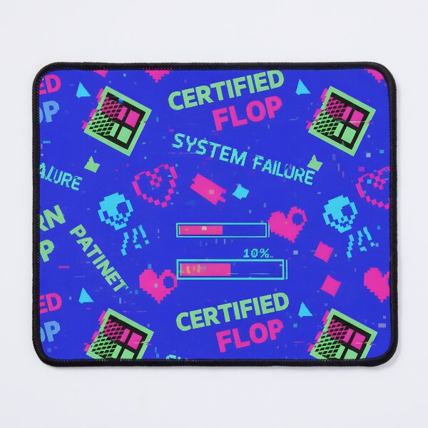 Item preview, System Failure | Neon Glitch Pattern designed and sold by DailyVibesMerch.