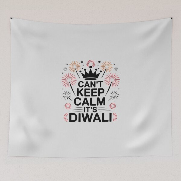Item preview, Can’t Keep Calm, It’s Diwali – Explosive Festive Design designed and sold by Jollys-ArtShop.