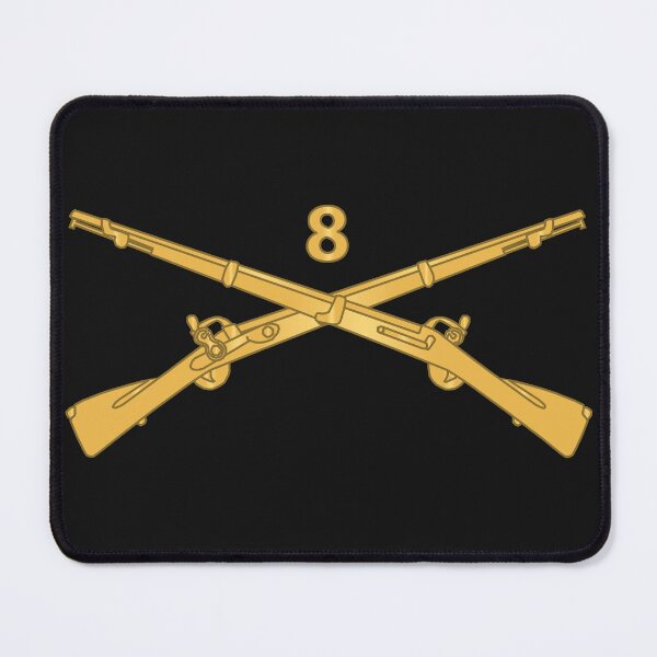 Item preview, Army - 8th Infantry Regiment Branch wo Txt 300 designed and sold by Military Insignia Products.