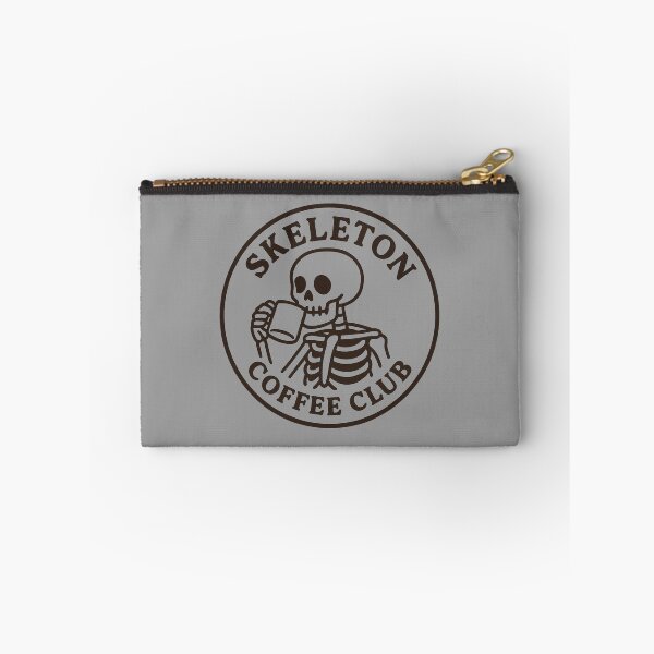 Item preview, Skeleton Coffee Club – Minimal Retro Coffee Lover Design designed and sold by Dream Machine.