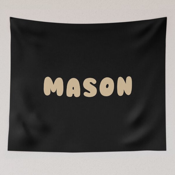 Item preview, Beige Mason – Minimalist Personalized Name Design designed and sold by karolinahinc.