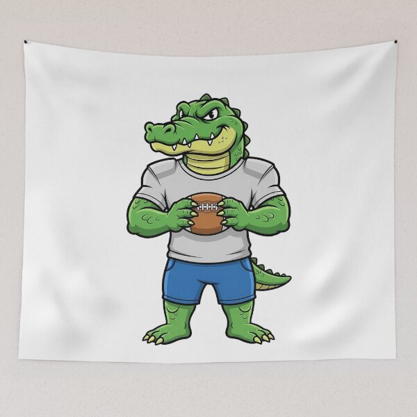 Item preview, Alligator Football Mascot Gator Sports designed and sold by k3rstman1.