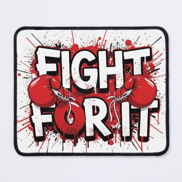Item preview, Fight for It – Boxing Spirit designed and sold by MedIA-store.