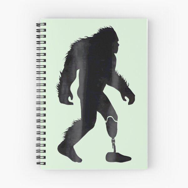 Artikelvorschau, Bigfoot Amputee Cryptid Sasquatch Prothetisches Beindesign von Merch, limitierte Auflage, perfektes Geschenk für entworfen und verkauft von HALEYBEVERLY.