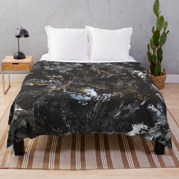 Aperçu de l'œuvre Feuilles d'érable en bronze en acrylique créée et vendue par BLAAAAASK.