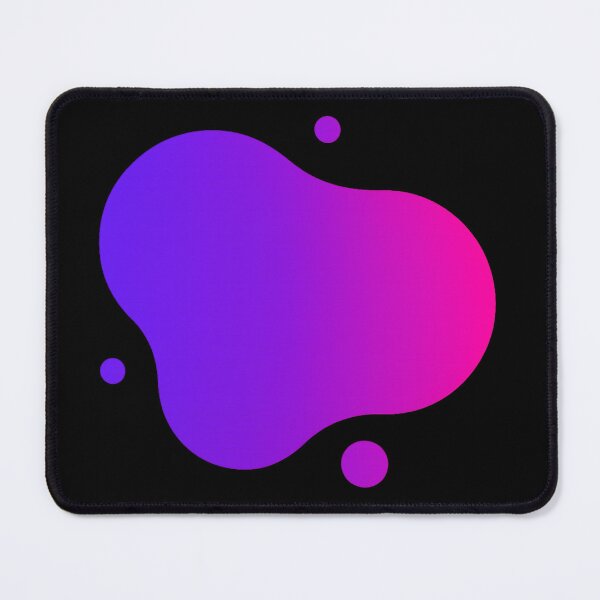 Item preview, Abstract Fluid Gradient Blob Shape – Modern Pink & Purple Design Element designed and sold by Zappyxoxo:3.