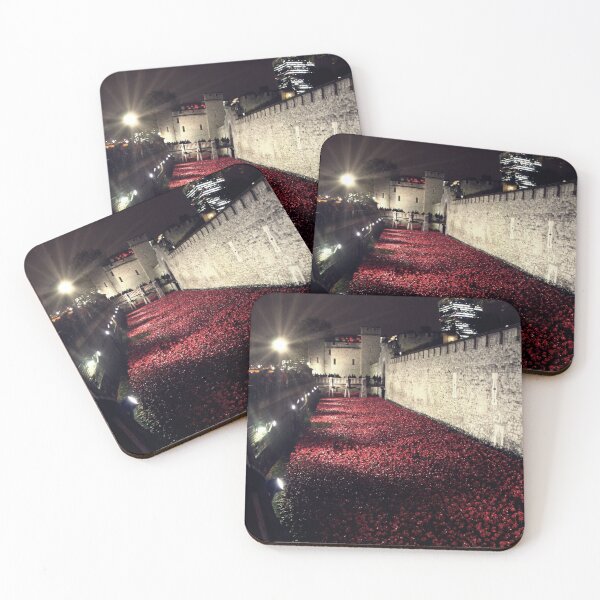 Item preview, Poppies at Night designed and sold by Rachel J Bowler.