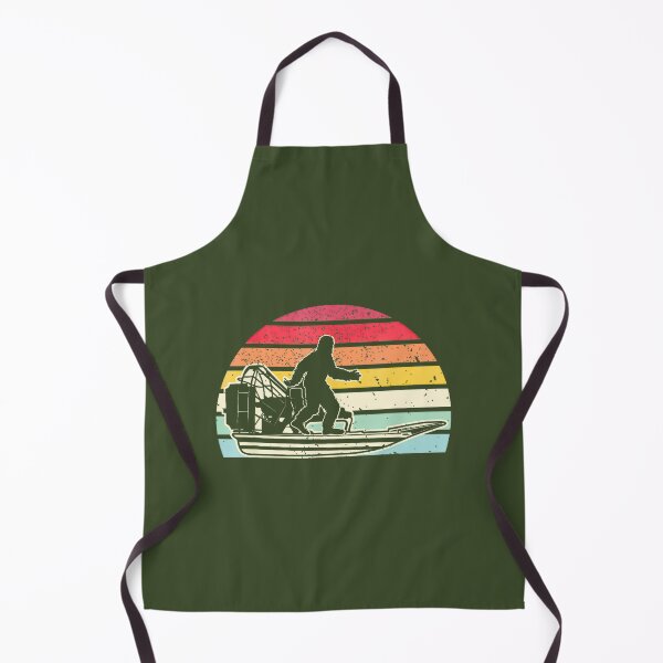 Item preview, Retro Bigfoot Airboat Swamp Sasquatch Boating Sunset By Merch, Limited Edition, Perfect Gift For Yo designed and sold by HALEYBEVERLY.