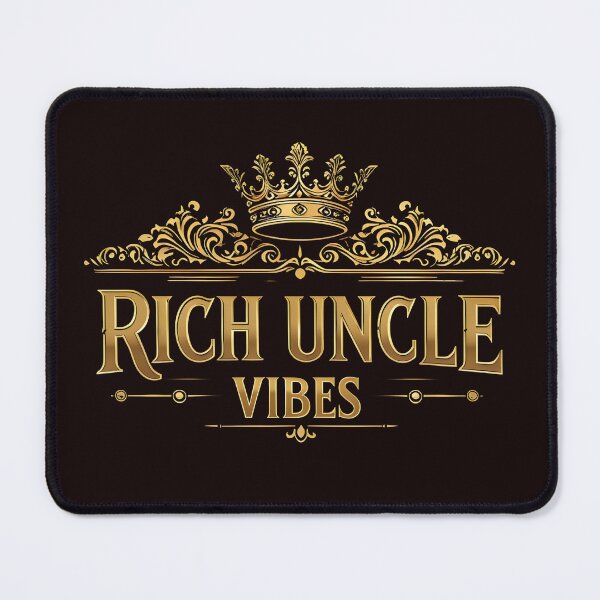 Item preview, Rich Uncle Vibes | Luxury Gold Crown Design for Confident Men designed and sold by WHDProduction45.