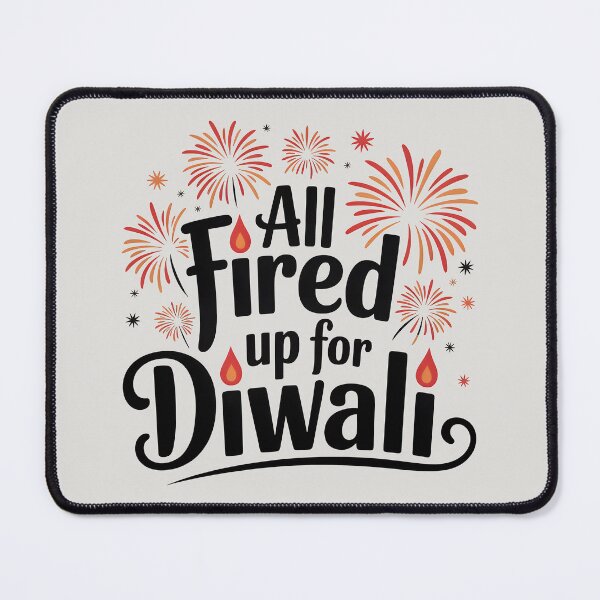Item preview, All Fired Up for Diwali – Vibrant Fireworks Design designed and sold by Jollys-ArtShop.