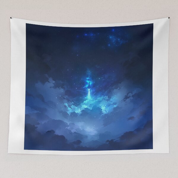 Item preview, Rocket Launching Into Starry Night designed and sold by Christian Weiss.