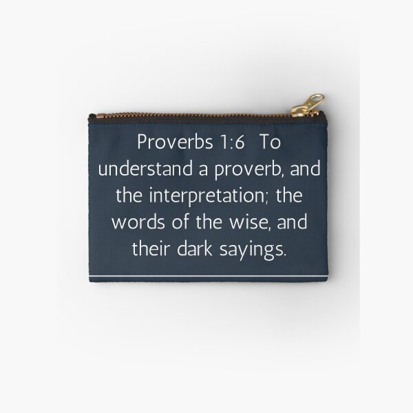 Item preview, Proverbs 1:6 designed and sold by Undonemadenew.