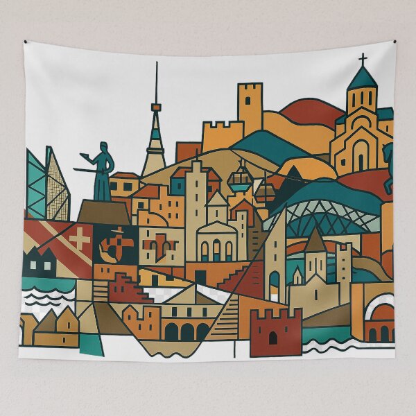 Item preview, Tbilisi the capital of Georgia designed and sold by Jani-art-world.