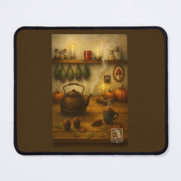 Item preview, Cozy autumn vibes in a rustic kitchen designed and sold by nuovaDea25.