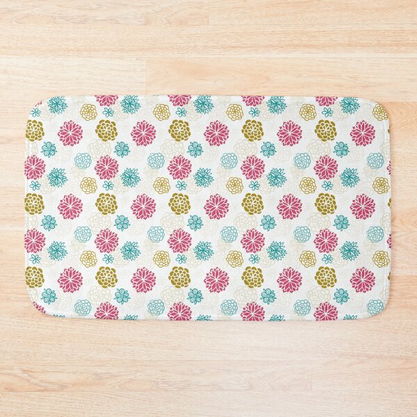 Item preview, Colorful Floral Pattern with Modern Touch designed and sold by TrendTex.