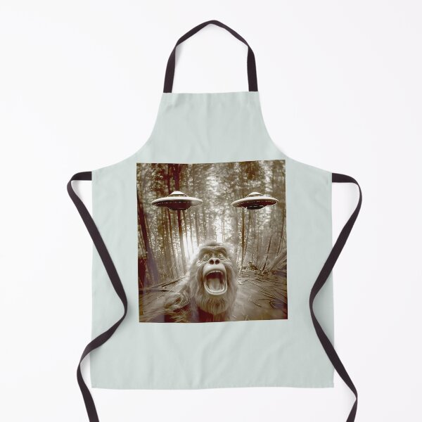 Item preview, Bigfoot Encounters Ufos In The Forest By Merch, Limited Edition, Perfect Gift For You And Friends designed and sold by HALEYBEVERLY.