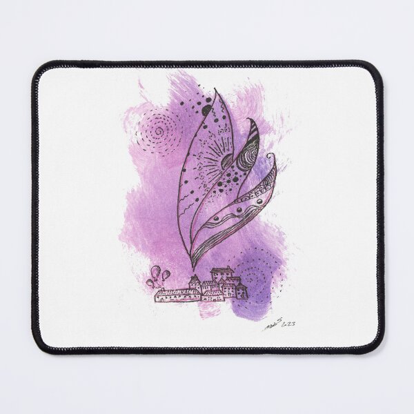 Item preview, Purple Rain of Feathers designed and sold by La Seconde Vie de Suzie.