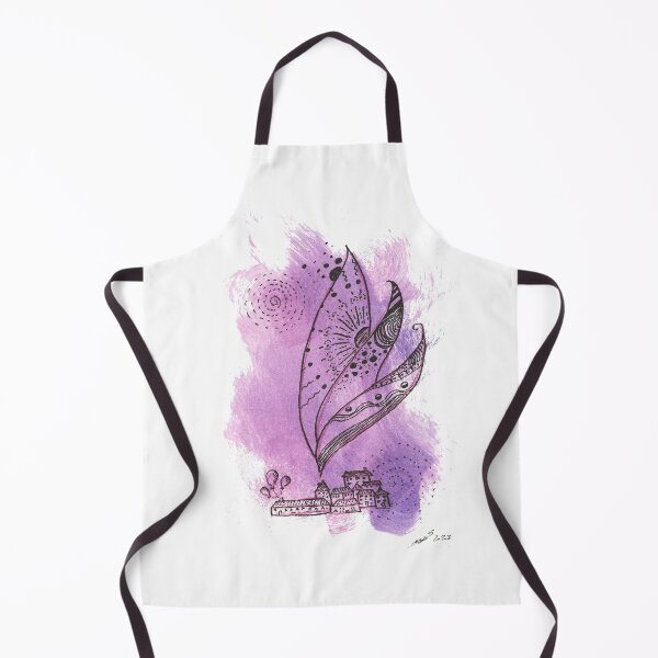 Item preview, Purple Rain of Feathers designed and sold by La Seconde Vie de Suzie.