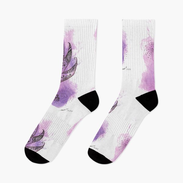 Item preview, Purple Rain of Feathers designed and sold by La Seconde Vie de Suzie.