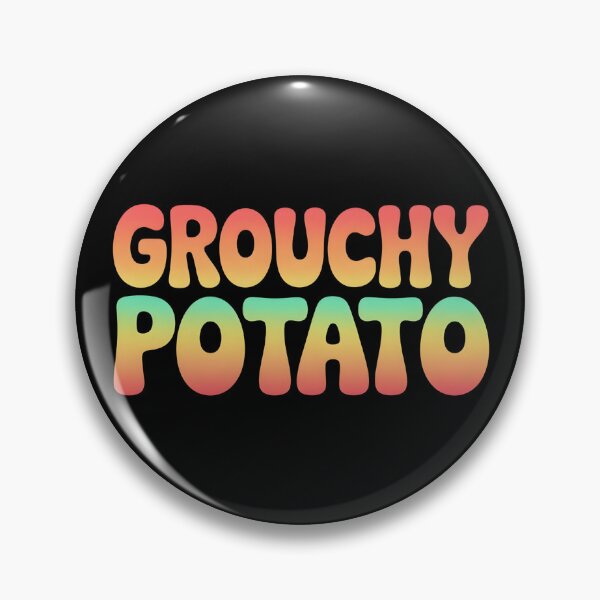 Item preview, Grouchy Potato Sweet Potato, Funny Grouchy Potato Humor designed and sold by BLZART.