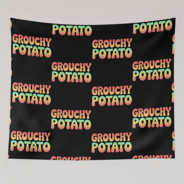 Item preview, Grouchy Potato Sweet Potato, Funny Grouchy Potato Humor designed and sold by BLZART.