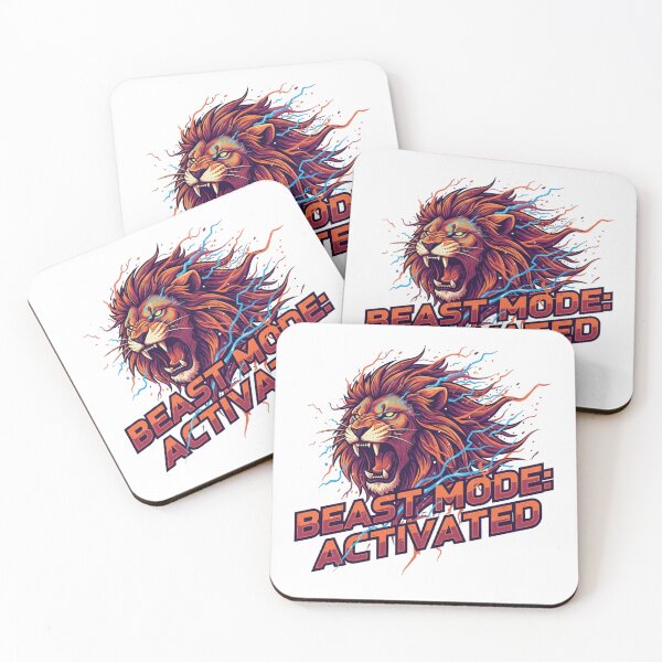 Item preview, Beast Mode: Activated – Power Gym Design designed and sold by MedIA-store.