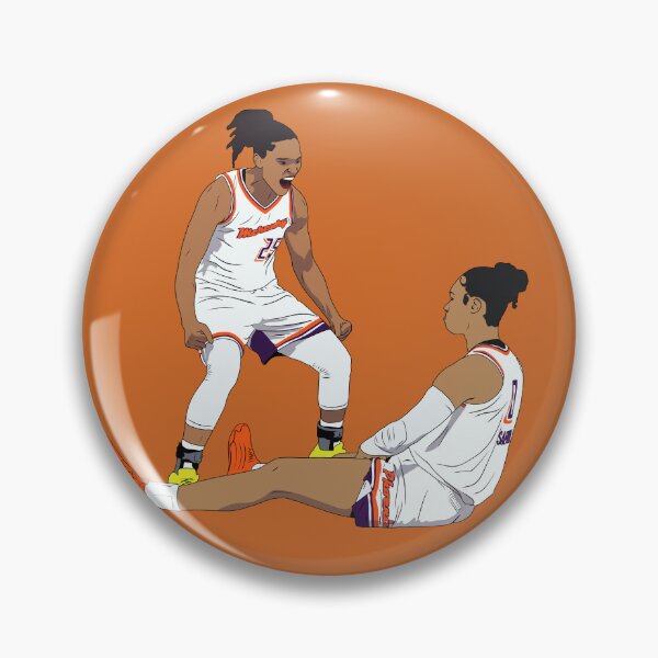 Item preview, Satou Sabally Alyssa Thomas Phoenix Mercury Basketball Minimalist designed and sold by Hevding.
