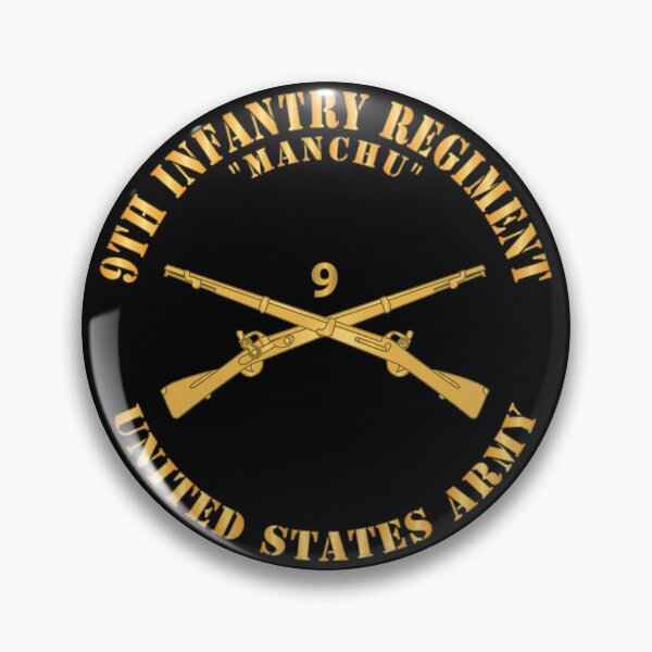 Item preview, Army - 9th Infantry Regiment Branch - Manchu - US Army X 300 designed and sold by Military Insignia Products.