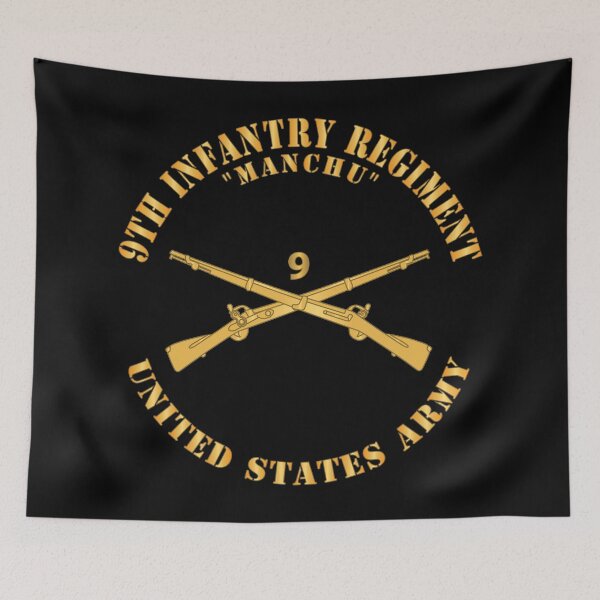 Item preview, Army - 9th Infantry Regiment Branch - Manchu - US Army X 300 designed and sold by Military Insignia Products.