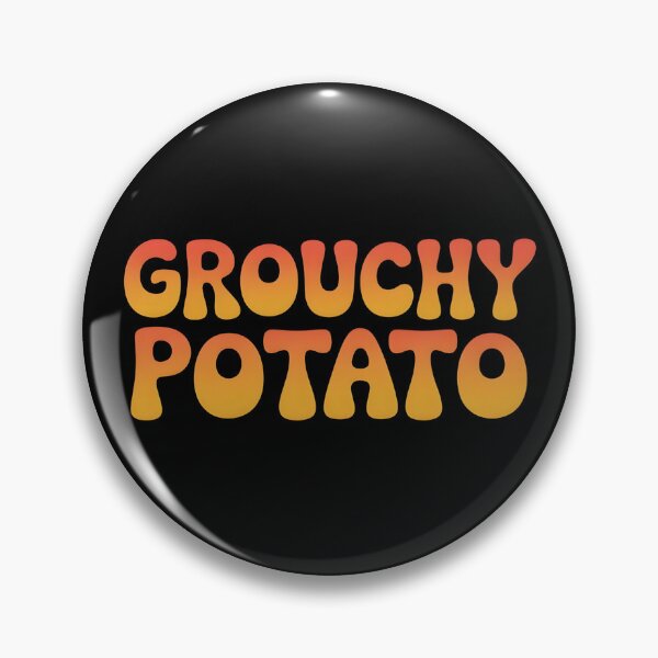 Item preview, Grouchy Potato Sweet Potato, Funny Grouchy Potato Humor designed and sold by BLZART.