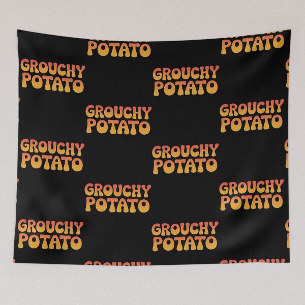 Item preview, Grouchy Potato Sweet Potato, Funny Grouchy Potato Humor designed and sold by BLZART.
